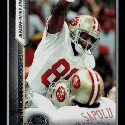 2015 Topps Field Access Adrenaline Rush Jerry Rice #ARA-JR