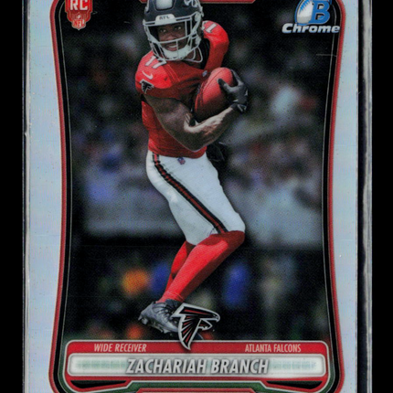 2026 Topps Bowman Chrome Zachariah Branch #BRR-20 RC Red