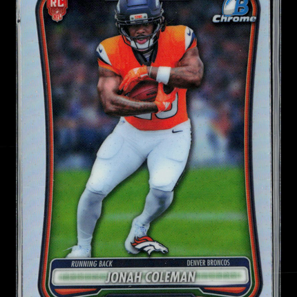 2026 Bowman Chrome Jonah Coleman #BRR-26 RC Red