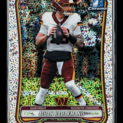 2026 Topps Bowman Chrome Athan Kaliakmanis #BCV-108 RC Speckle