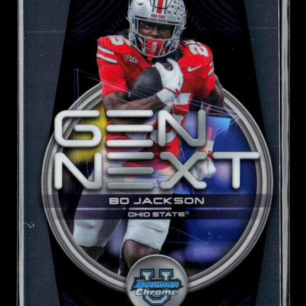2026 Bowman Chrome University Bo Jackson #GN-24