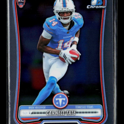 2026 Bowman Chrome Carnell Tate #BCV-118 RC