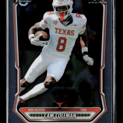 2026 Topps Bowman Chrome University Cam Coleman #BCP-14 1st Bowman