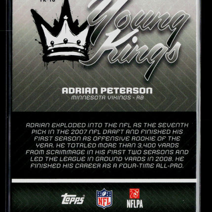 2026 Bowman Chrome Adrian Peterson #YK-18