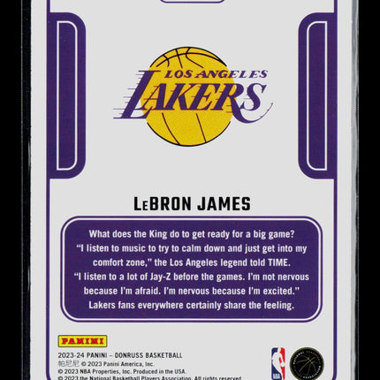2023 Panini Donruss Basketball Complete Players LeBron James #1