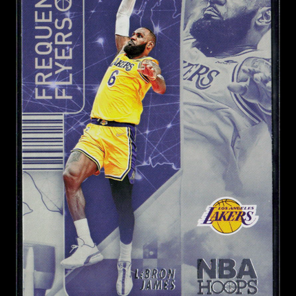 2022 Panini NBA Hoops Frequent Flyers LeBron James #6