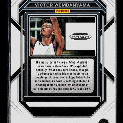 2023 Panini Prizm Draft Picks Victor Wembanyama #2 RC