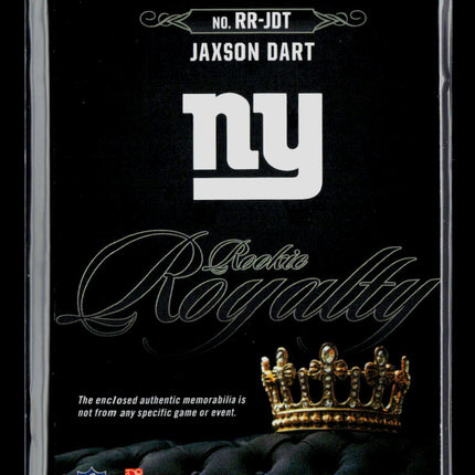 2025 Panini Rookies & Stars Jaxson Dart #RR-JDT RC Patch