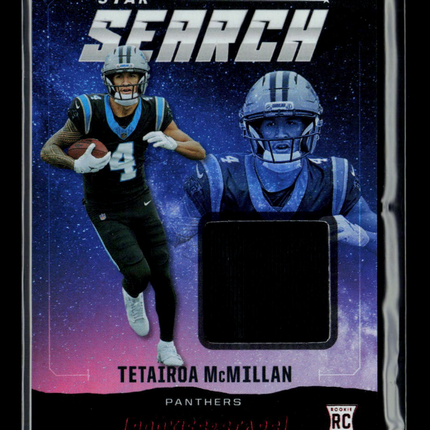 2025 Panini Rookies & Stars Tetairoa McMillan #SS-TMN RC Patch