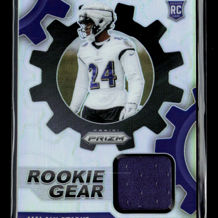 2025 Panini Prizm Malaki Starks #RGR-MSS RC Patch