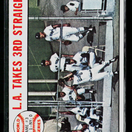 1964 Topps L.A. Takes 3rd Straight #138