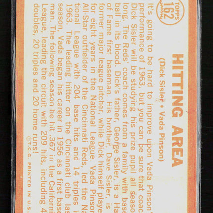 1964 Topps Vada Pinson Dick Sisler #162