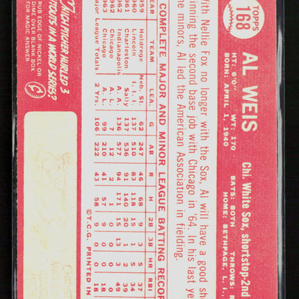 1964 Topps Al Weis #168