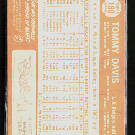 1964 Topps Tommy Davis #180