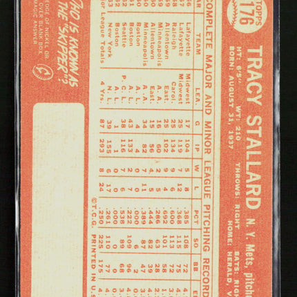 1964 Topps Tracy Stallard #176