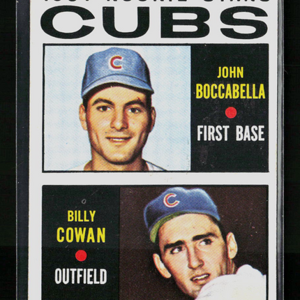 1964 Topps John Boccabella Billy Cowan #192