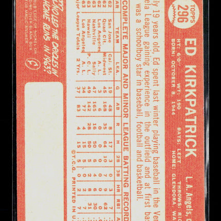 1964 Topps Ed Kirkpatrick #296