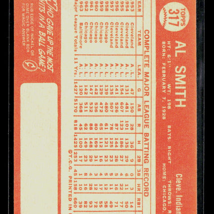 1964 Topps Al Smith #317