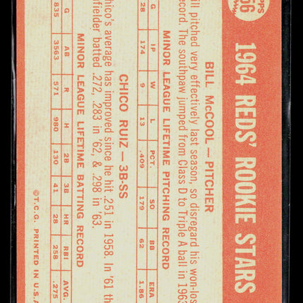 1964 Topps Chico Ruiz Bill McCool #356