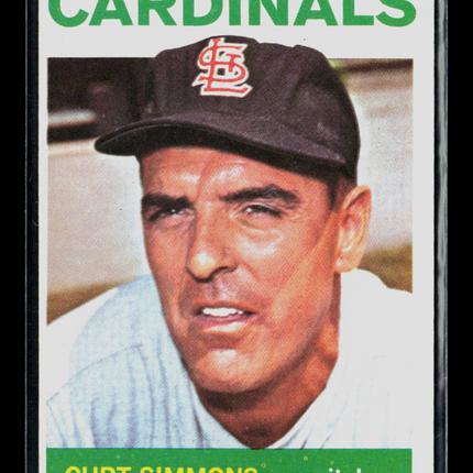 1964 Topps Curt Simmons #385