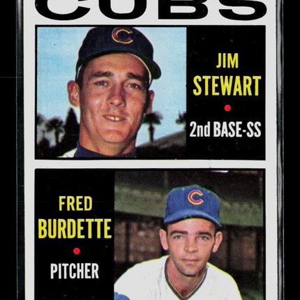 1964 Topps Fred Burdette Jim Stewart #408