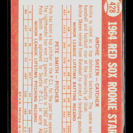 1964 Topps Pete Smith Archie Skeen #428