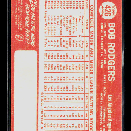 1964 Topps Bob Rodgers #426
