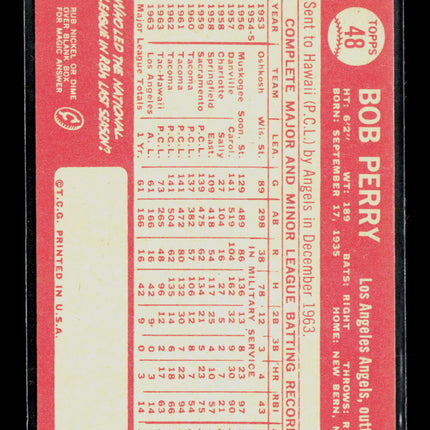 1964 Topps Bob Perry #48