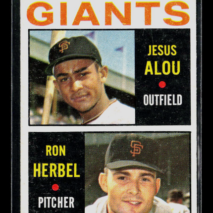 1964 Topps Jesus Alou Ron Herbel #47