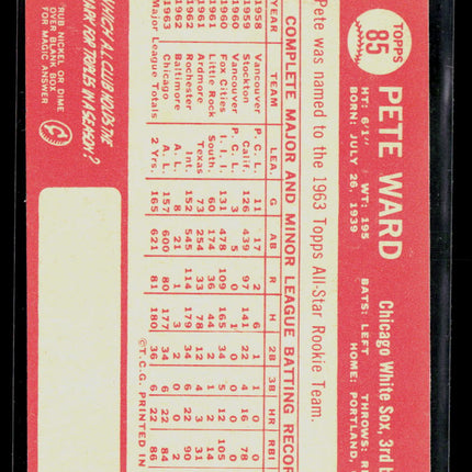1964 Topps Pete Ward #85