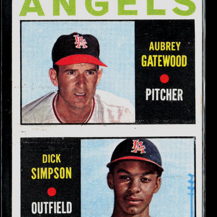 1964 Topps Dick Simpson Aubrey Gatewood #127 Rookie