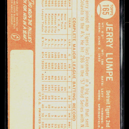 1964 Topps Jerry Lumpe #165