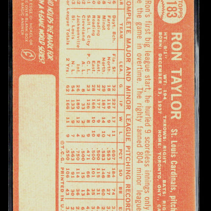1964 Topps Ron Taylor #183