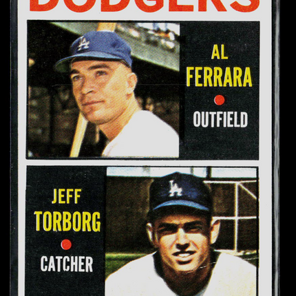 1964 Topps Jeff Torborg Al Ferrara #337