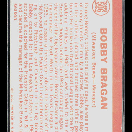 1964 Topps Bobby Bragan #506
