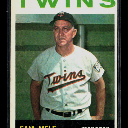 1964 Topps Sam Mele #54