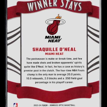2024 Panini Donruss Optic Shaquille O'Neal #17