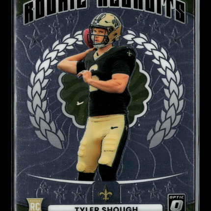 2025 Panini Donruss Optic Rookie Recruits Tyler Shough #14 RC