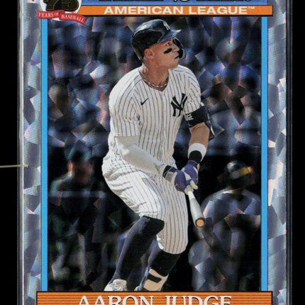 2026 Topps Series 1 Aaron Judge #91AS-1 Silver Foil