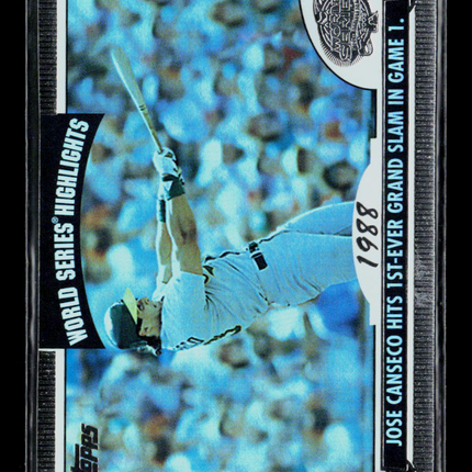 2004 Topps Jose Canseco #WS-JCA