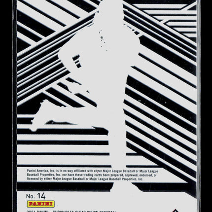 2021 Panini Chronicles Clear Vision Baseball Casey Mize #14 RC