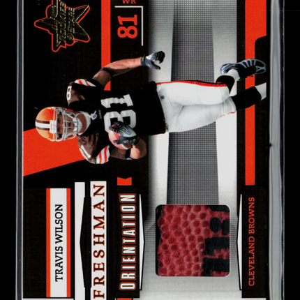2006 Donruss Rookies & Stars Travis Wilson #FO-5 142/175 Ball