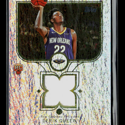 2025 Topps Derik Queen #FF-DQ RC Jersey