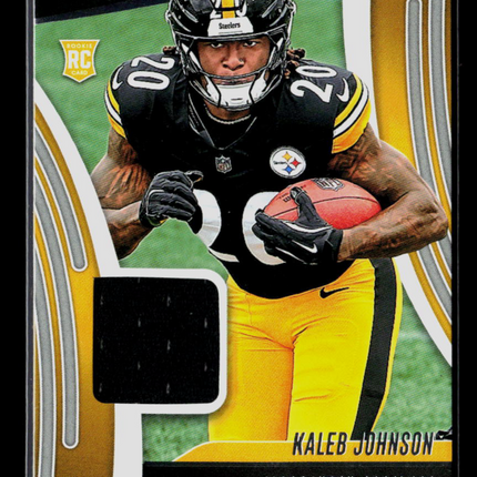 2025 Panini Absolute Football Kaleb Johnson #ARM-KJN RC Jersey