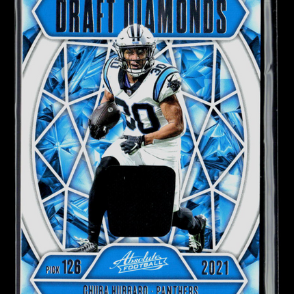 2025 Panini Absolute Football Chuba Hubbard #DDJ-CHU Jersey