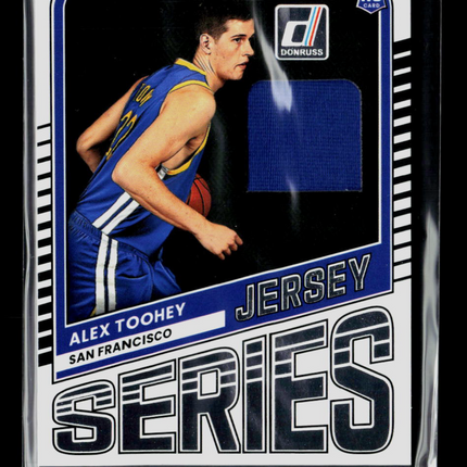 2025 Panini Donruss Basketball Alex Toohey #JS-ATW RC Jersey