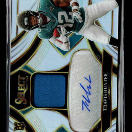 2025 Panini Select Football Travis Hunter #RSMP-THR RC 176/249 Auto Jersey