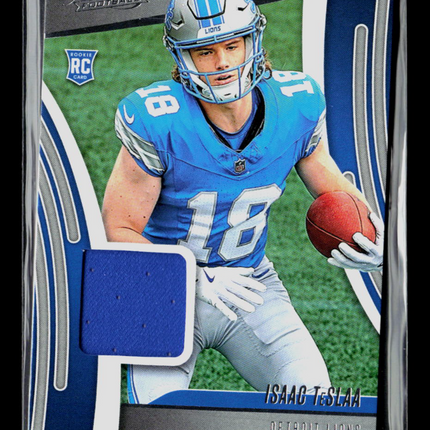 2025 Panini Absolute Football Isaac TeSlaa #ARM-ITA RC Jersey