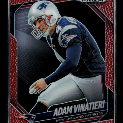 2026 Panini Prizm Black Adam Vinatieri #94 Pigskin 101/225