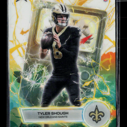 2025 Topps Resurgence Football Tyler Shough #VT-3 080/125 RC